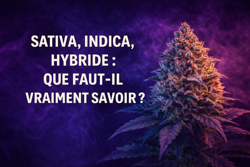 Sativa, Indica, Hybride : est-ce que ça veut encore dire quelque chose en 2026 ?