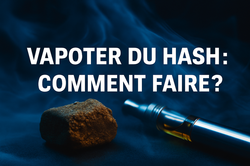 Vapoter du Hash : comment faire ?