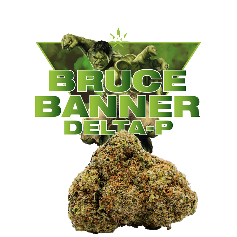 Bruce Banner Delta-P 25%– Fleur Premium Golden High