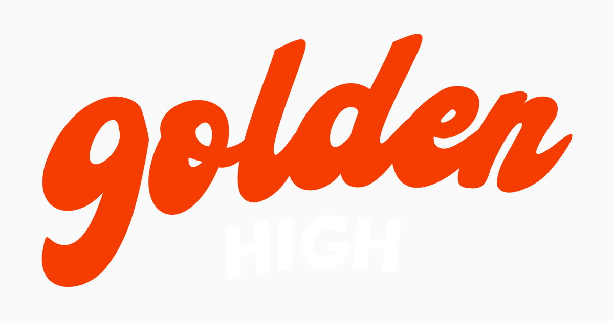Cendrier poussoir – Golden High