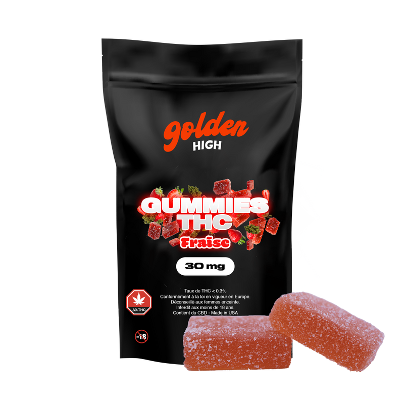 Gummies THC Fraise