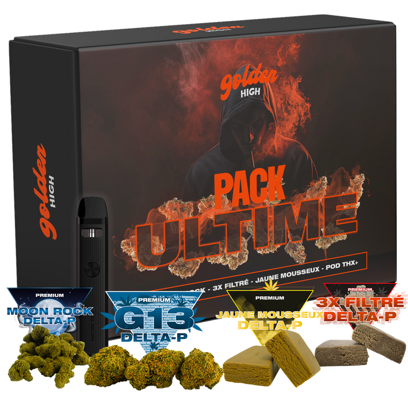 Pack Ultime – Édition Limitée 5 Produits Delta-P & THX+ | Golden High