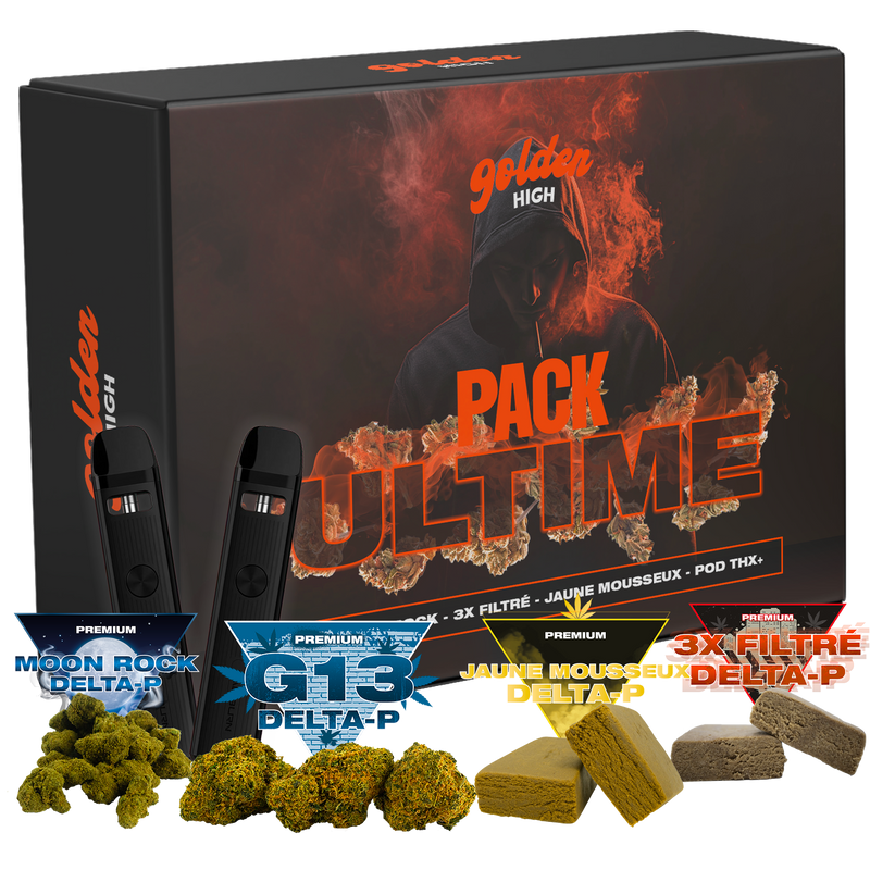 Pack Ultime – Édition Limitée 5 Produits Delta-P & THX+ | Golden High