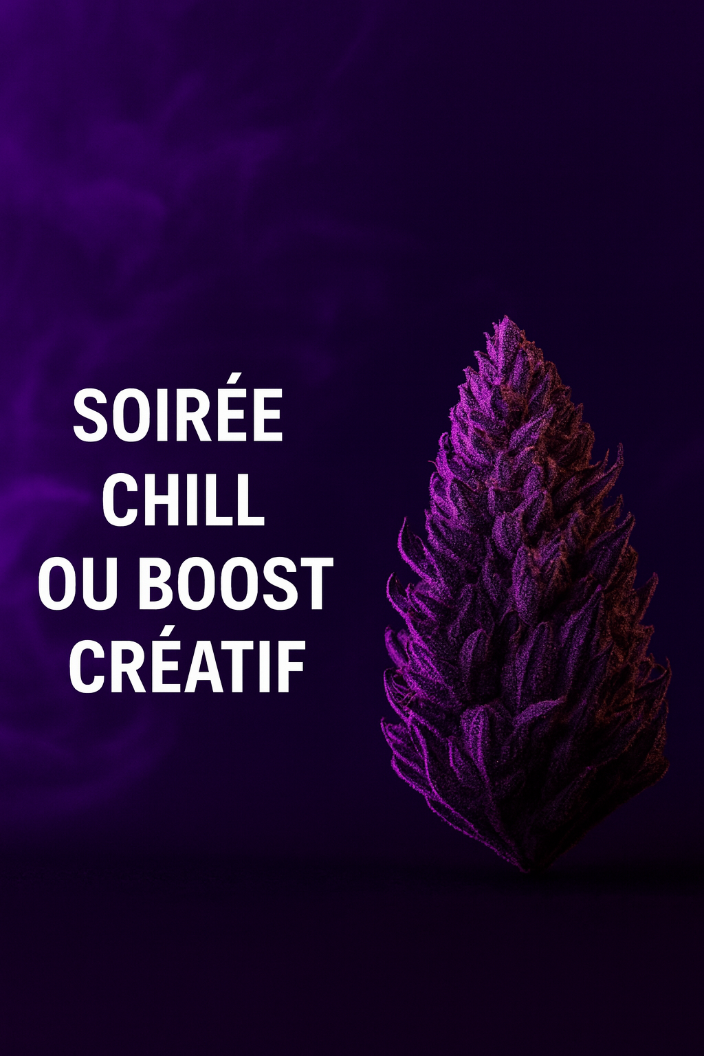 Soirée chill ou boost créatif : quel type de Cannabis te correspond vraiment ?
