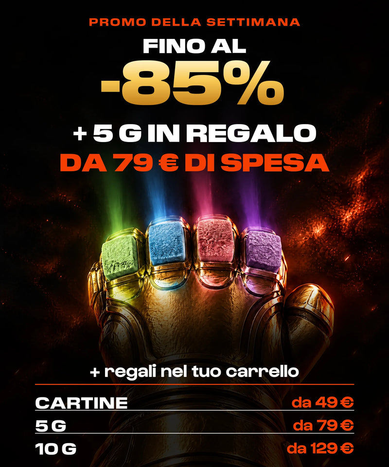 Promo della settimana: fino al -85%, e 5 g in regalo da 79 € di spesa