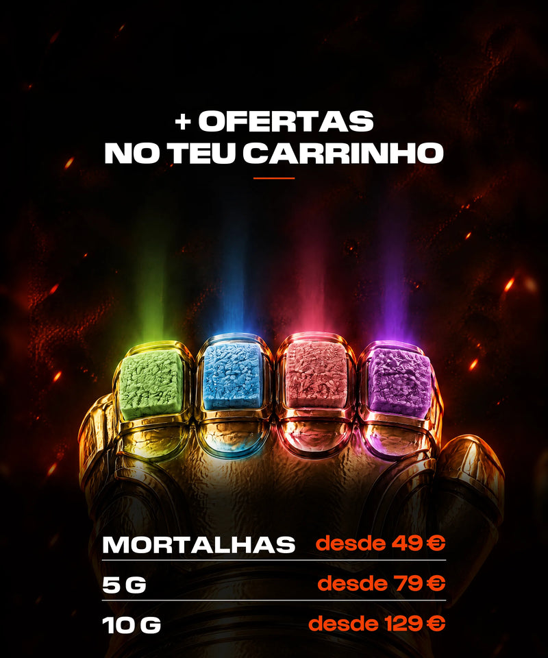Promo da semana: até -85%, e 5 g de oferta em compras a partir de 79 €