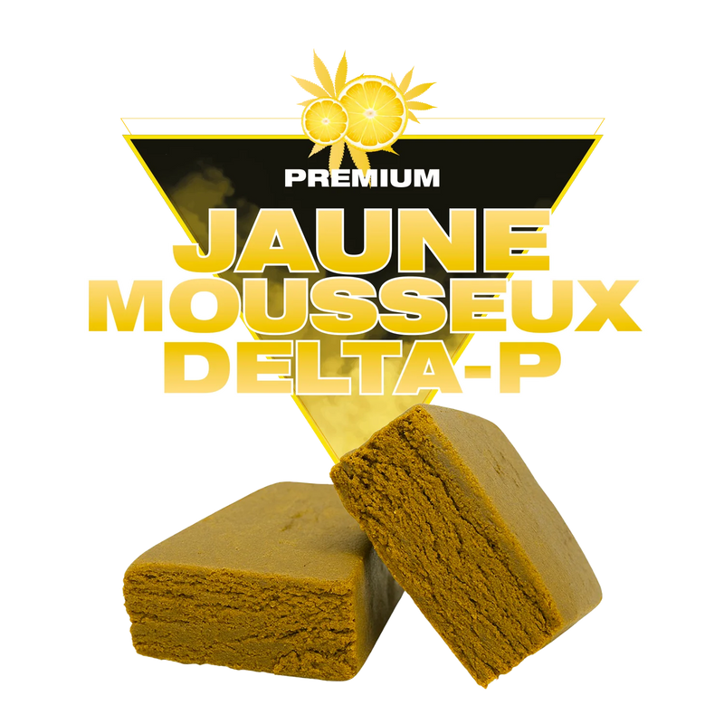 Jaune Mousseux Delta-P Nouvelle Formule – Résine premium 30 % | Golden High