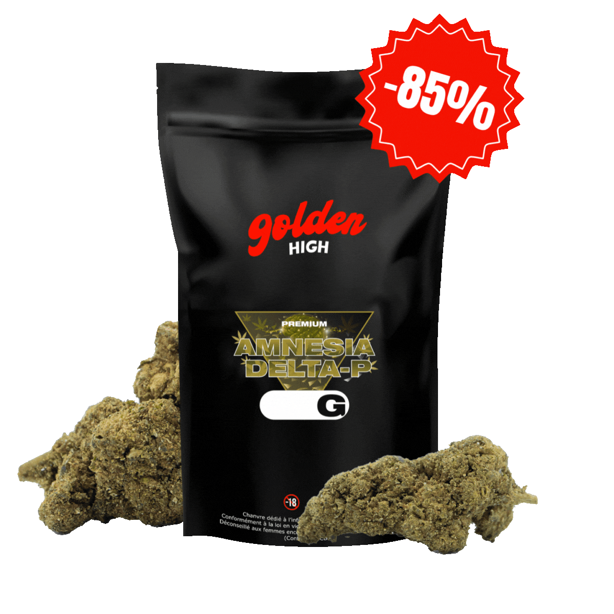 Amnesia Delta-P Nouvelle Formule – Fleur 12 %