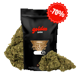 AK47 Delta-P 15% – Nouvelle Formule | Fleur CBD Puissante Golden High