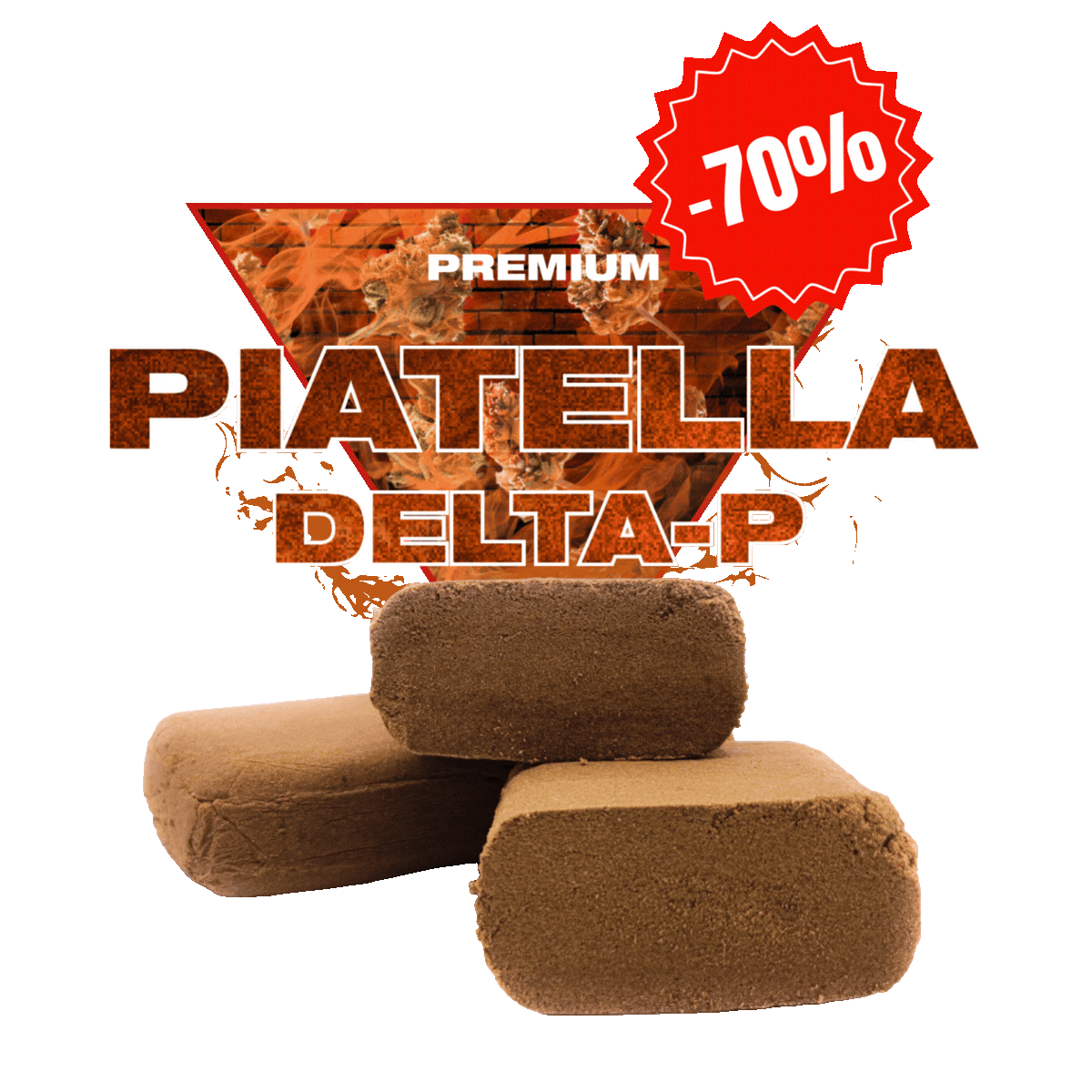 Piatella Delta-P 50% – Résine Premium Golden High