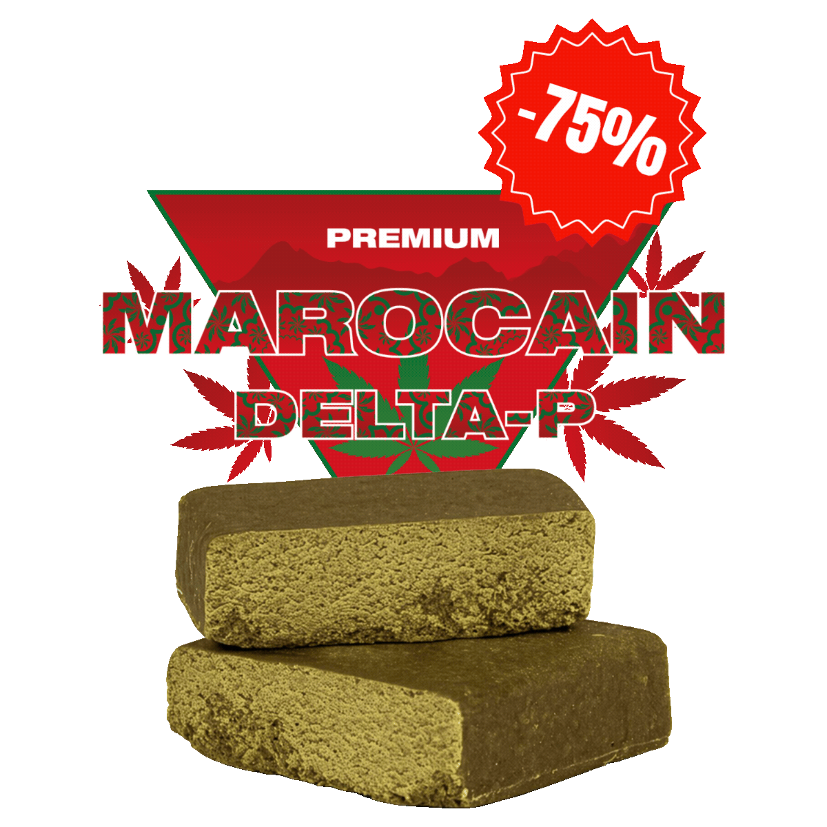 Marocain Hash 30% Delta P – Résine Puissante Épicée & Terreuse | Golden High