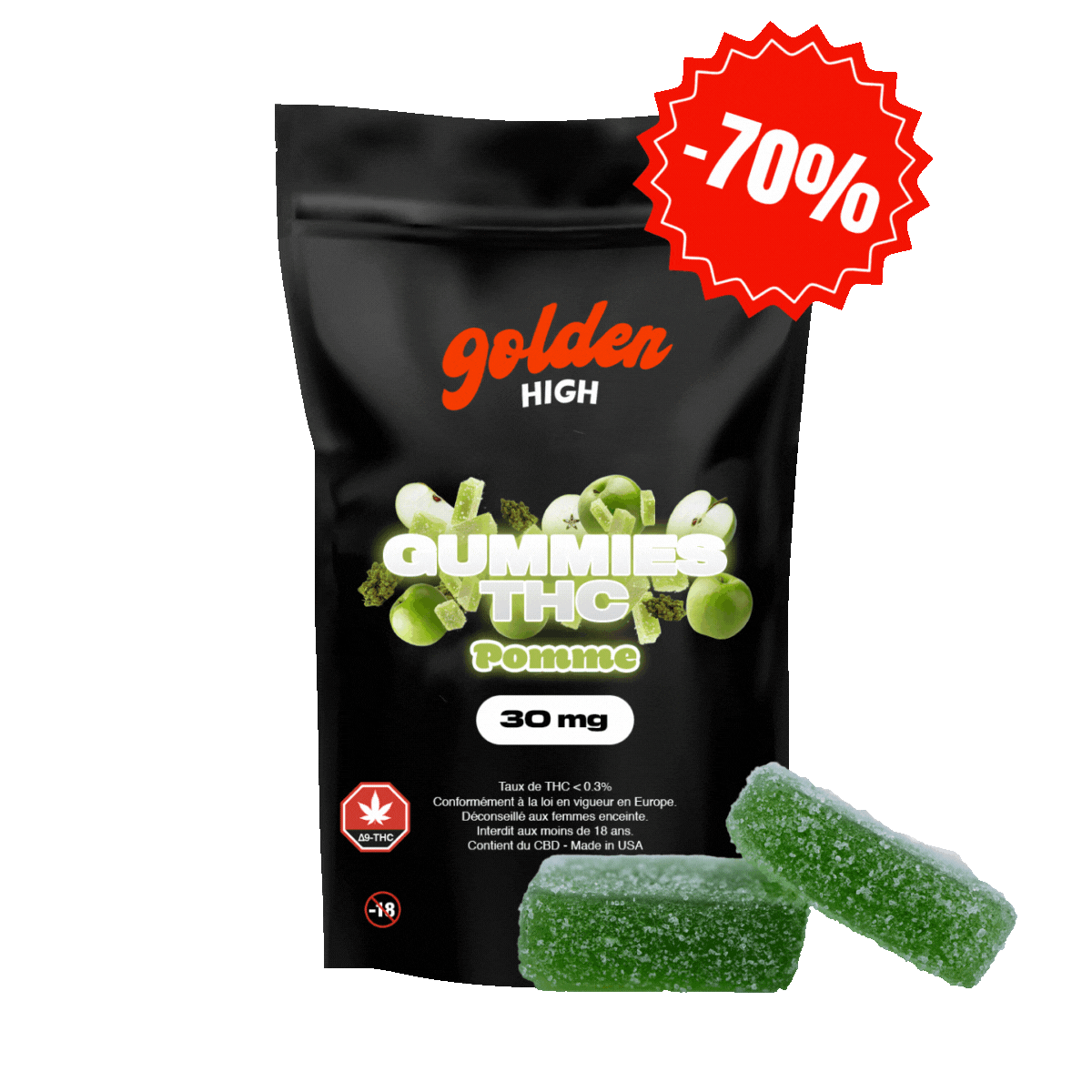 Gummies THC 30mg