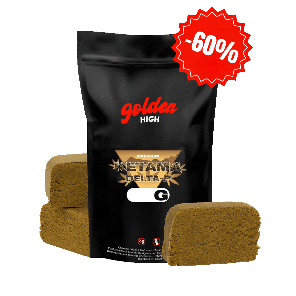 New Ketama Delta-P – Résine Premium | Golden High