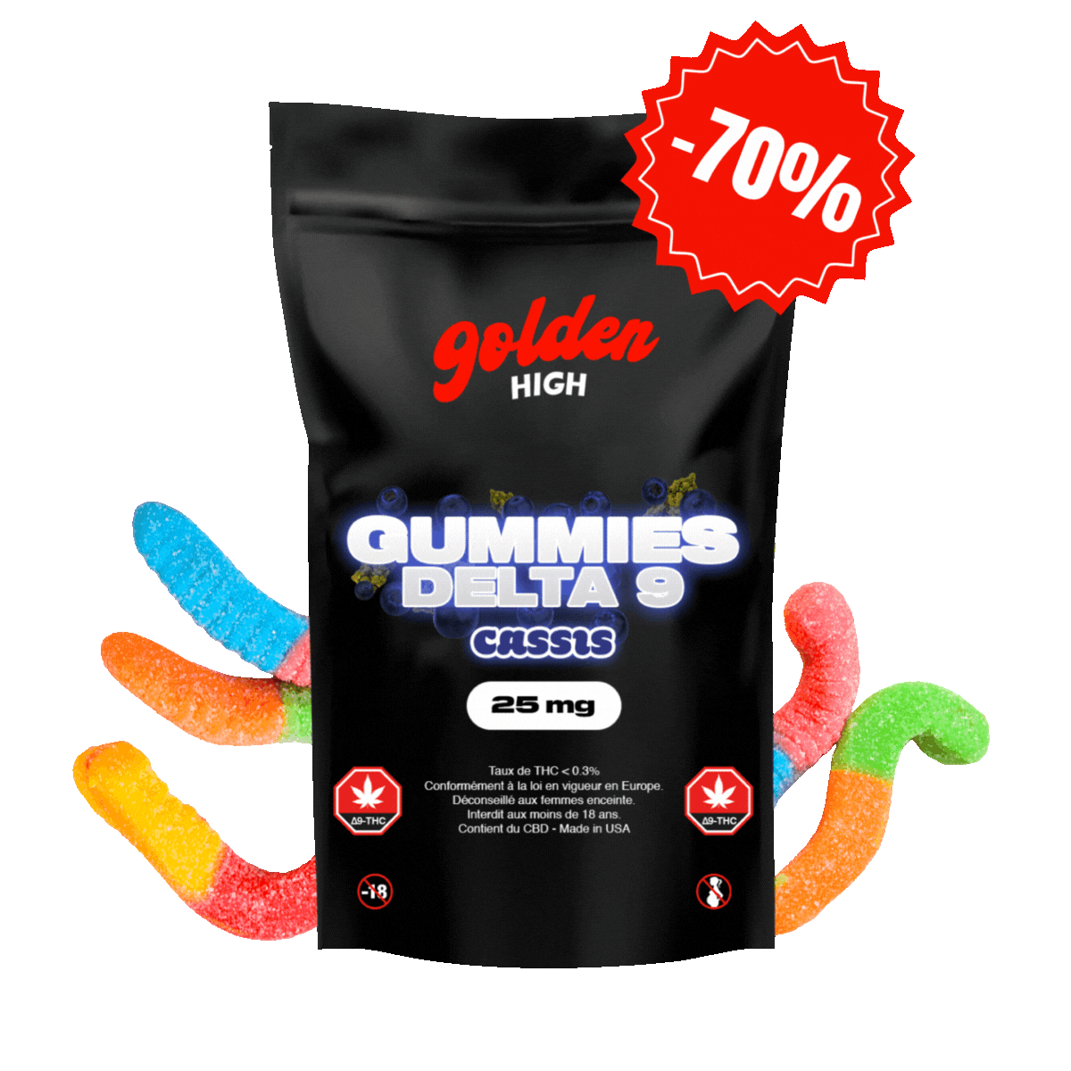 Gummies Delta 9 25mg