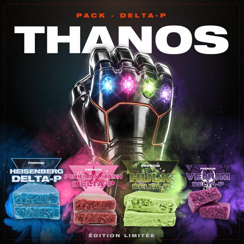 Pack Thanos – Édition Limitée 4 Résines Delta-P | Golden High