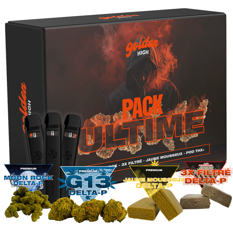 Pack Ultime – Édition Limitée 5 Produits Delta-P & THX+ | Golden High