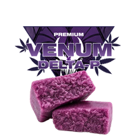 Haxixe Venum Delta-P 60% Golden High, resina violeta de notas tropicais