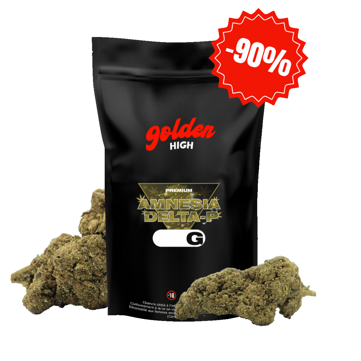 Amnesia Delta-P Nouvelle Formule – Fleur 12 %