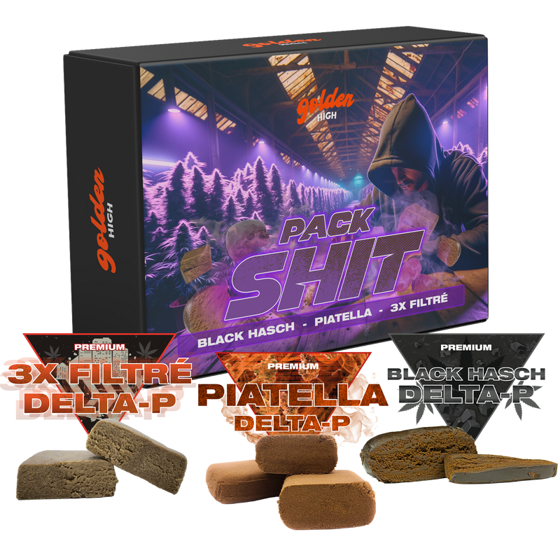 Pack Shit Nouvelle Formule – Résines Delta-P Premium | Golden High