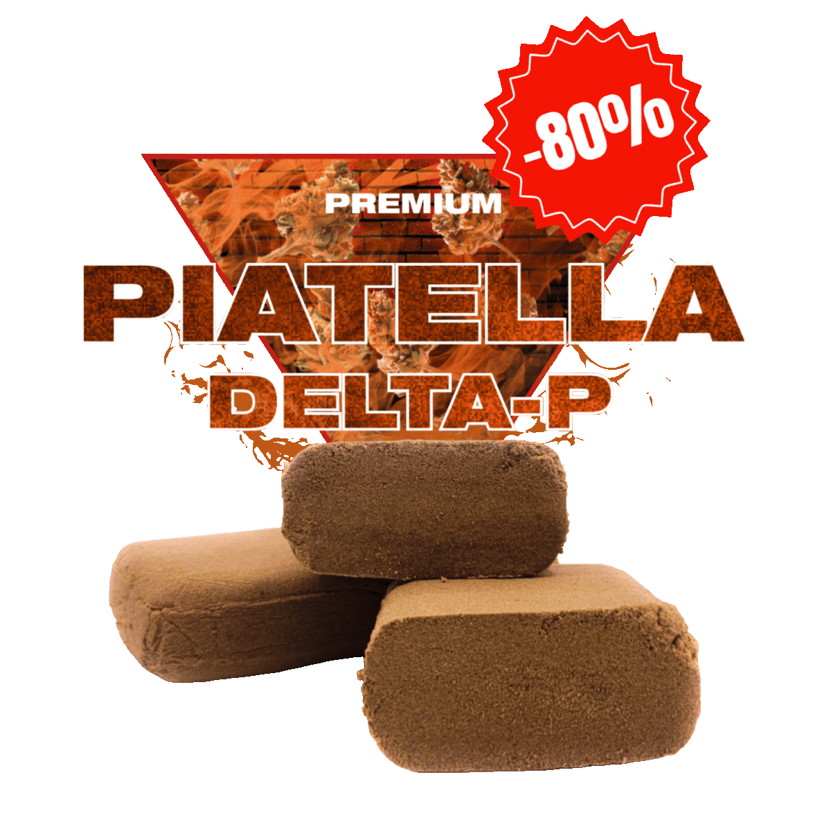 Piatella Delta-P 50% sans THC – Résine Premium Golden High