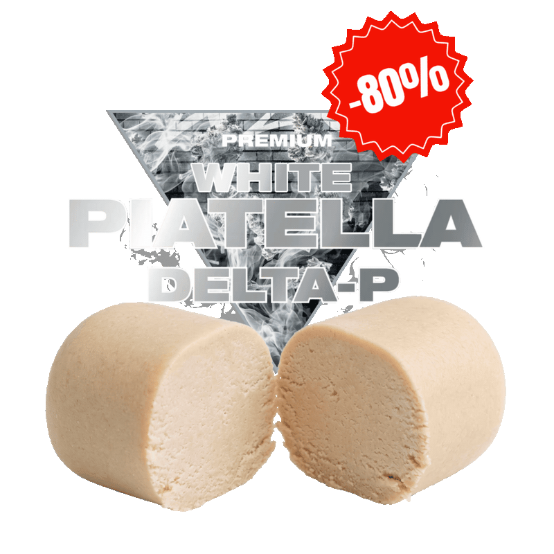 White Piatella – Hash 30% Delta-P sans THC | Golden High